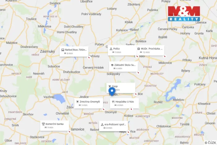 Prodej rodinného domu, Onomyšl - Miletín, 80 m2