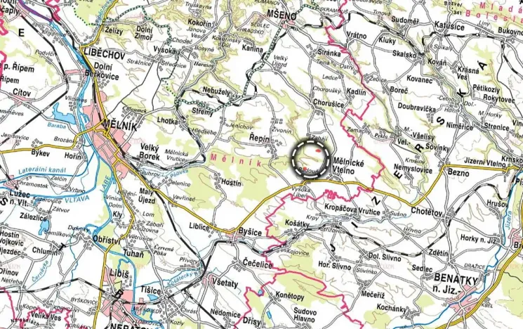 Prodej pole, Mělnické Vtelno, 5954 m2