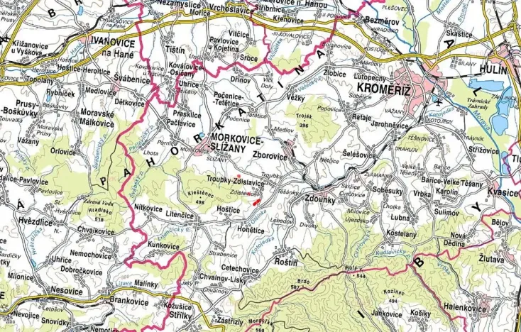 Prodej sadu/vinice, Troubky-Zdislavice, 6725 m2