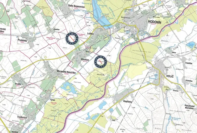 Prodej pole, Mikulčice, 8312 m2