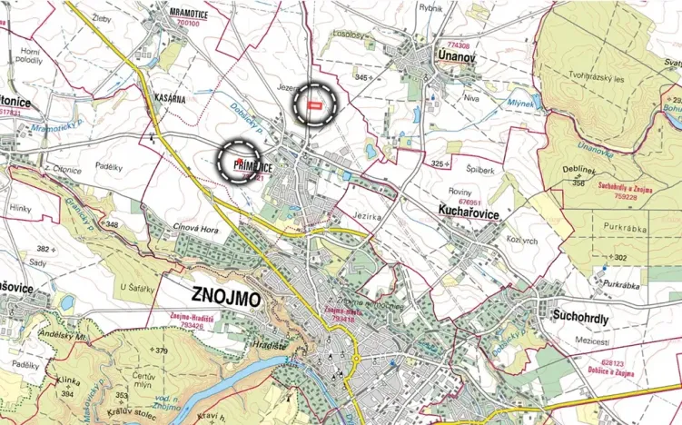 Prodej pole, Znojmo, 21178 m2