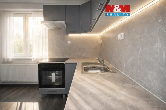 Pronájem bytu 2+kk, Ludgeřovice, Markvartovická, 50 m2