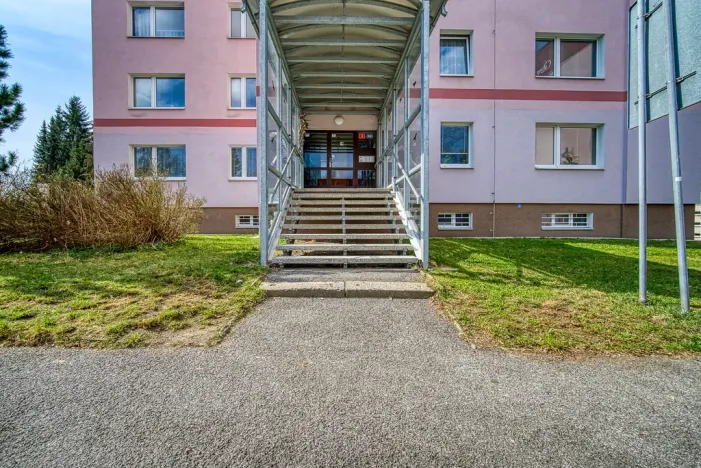 Pronájem bytu 1+1, Jablonec nad Nisou - Mšeno nad Nisou, Boženy Němcové, 40 m2