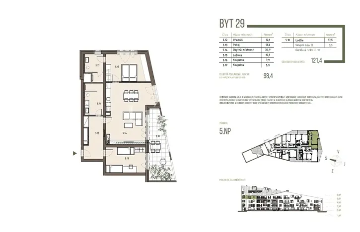 Prodej bytu 3+kk, Železná Ruda, 89 m2