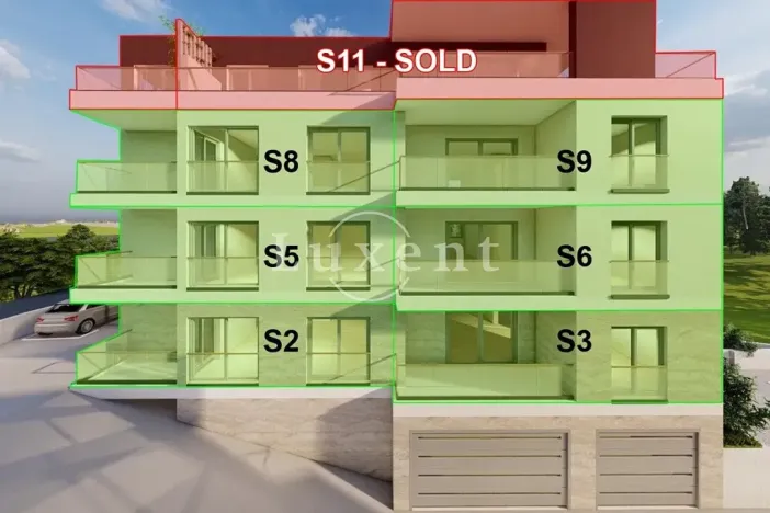 Prodej bytu 3+kk, Primošten, Chorvatsko, 86 m2