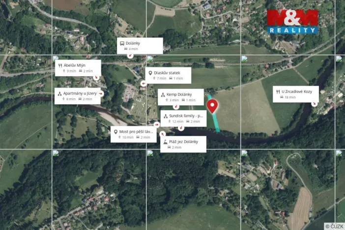 Prodej louky, Turnov - Bukovina, 2128 m2