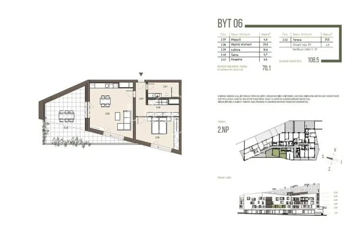 Prodej bytu 2+kk, Železná Ruda, 65 m2