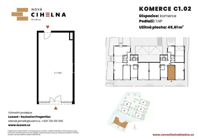 Prodej kanceláře, Kladno, 46 m2