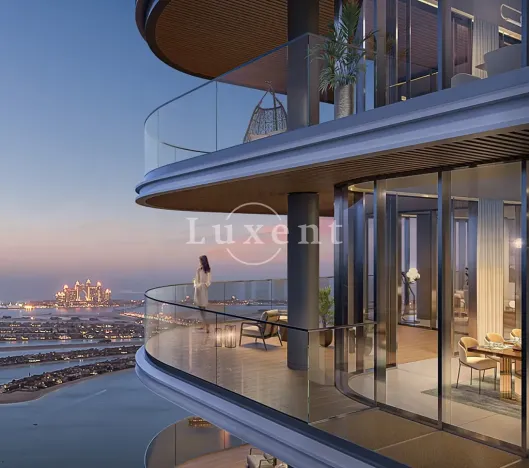Prodej bytu 4+kk, Emaar Beachfront, Spojené arabské emiráty, 141 m2