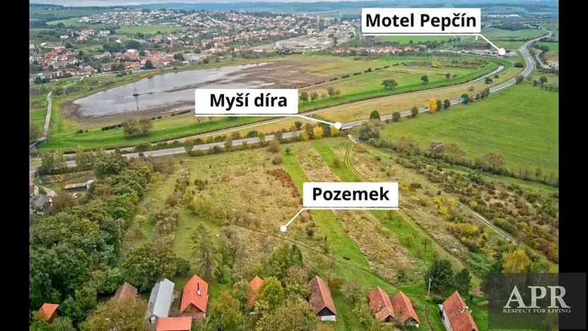 Prodej louky, Uherský Brod, 1394 m2