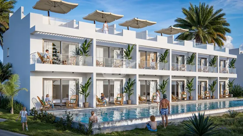 Prodej bytu 1+1, Agios Amvrosios Keryneias, Kypr, 47 m2