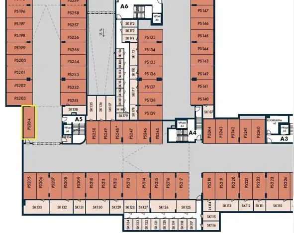 Pronájem garážového stání, Praha - Nusle, Bělehradská, 20 m2