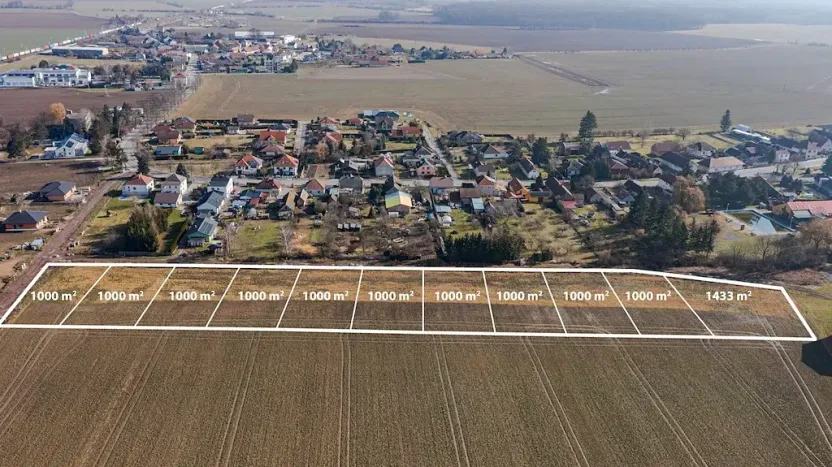 Prodej pozemku pro bydlení, Chudeřice, 1000 m2