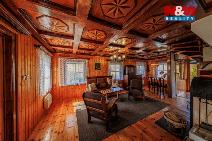 Prodej chalupy, Krásná Lípa - Vlčí Hora, 160 m2