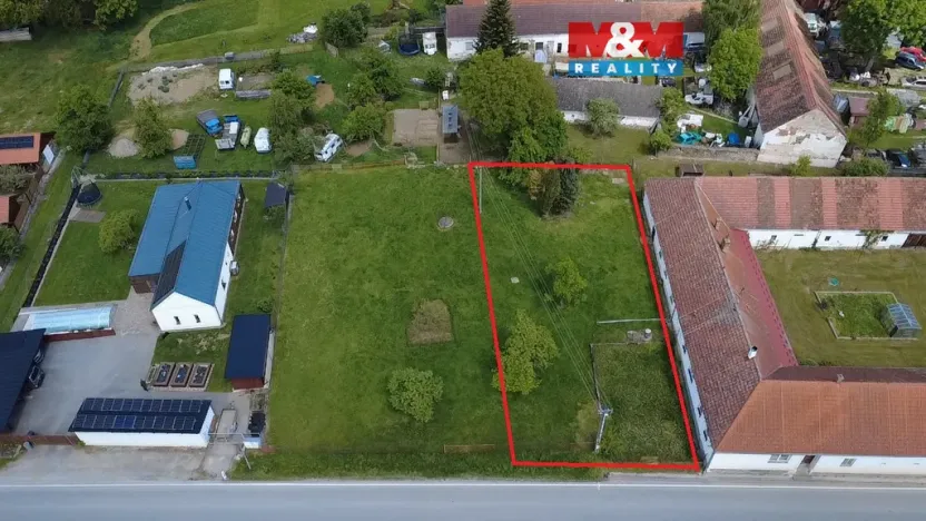 Prodej pozemku pro bydlení, Lišov - Vlkovice, 886 m2