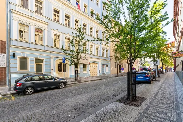 Pronájem bytu 1+kk, Praha - Vinohrady, Záhřebská, 30 m2