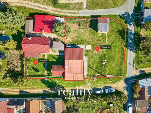 Prodej zahrady, Tavíkovice, 1221 m2