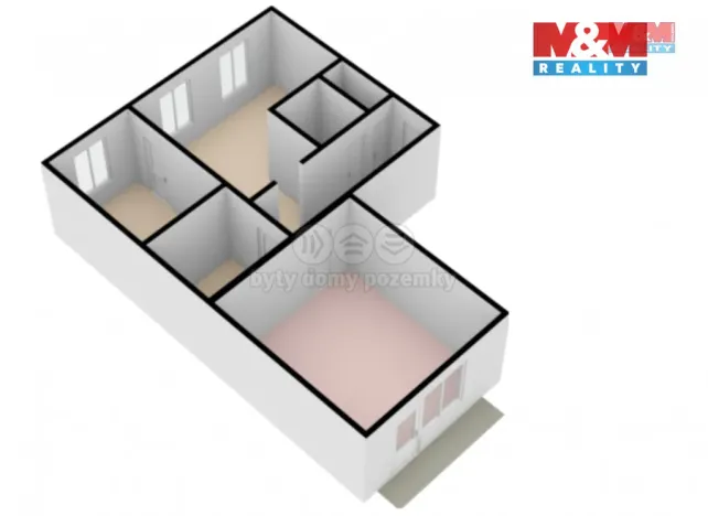Prodej bytu 3+kk, Havířov - Podlesí, Družstevnická, 63 m2