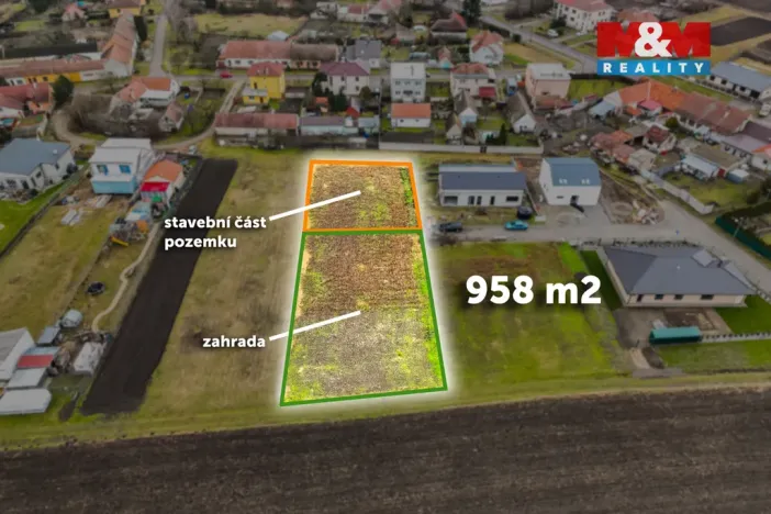 Prodej pozemku pro bydlení, Damnice, 958 m2