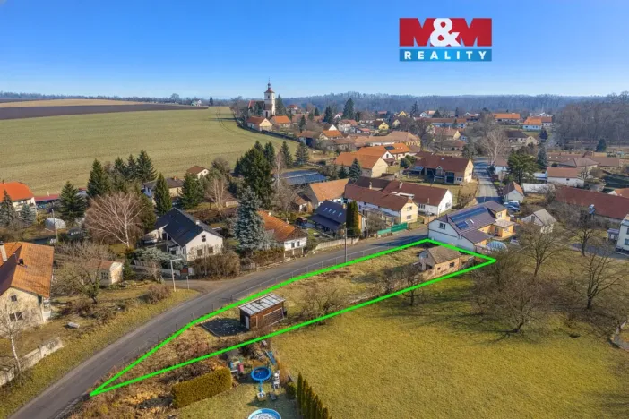 Prodej pozemku pro bydlení, Polní Voděrady, 860 m2
