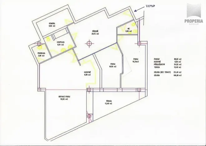 Prodej bytu 4+kk, Brno, 167 m2