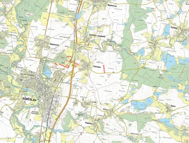 Prodej pole, Zvěrotice, 62629 m2