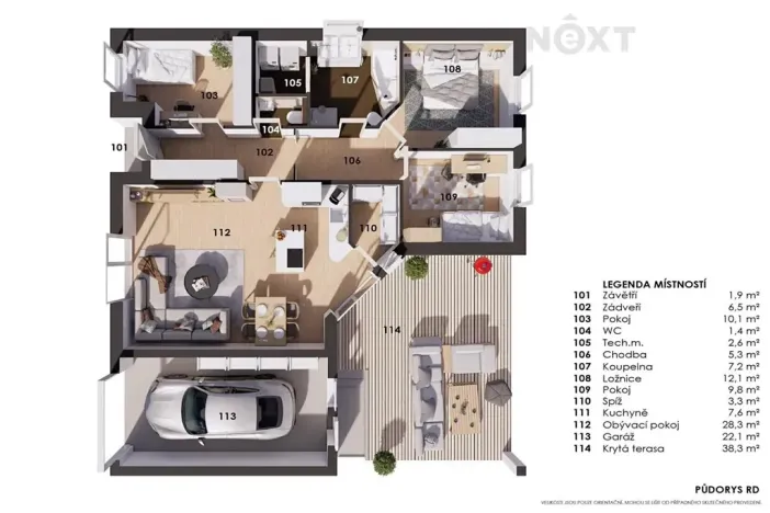 Prodej rodinného domu, Nenkovice, 94 m2