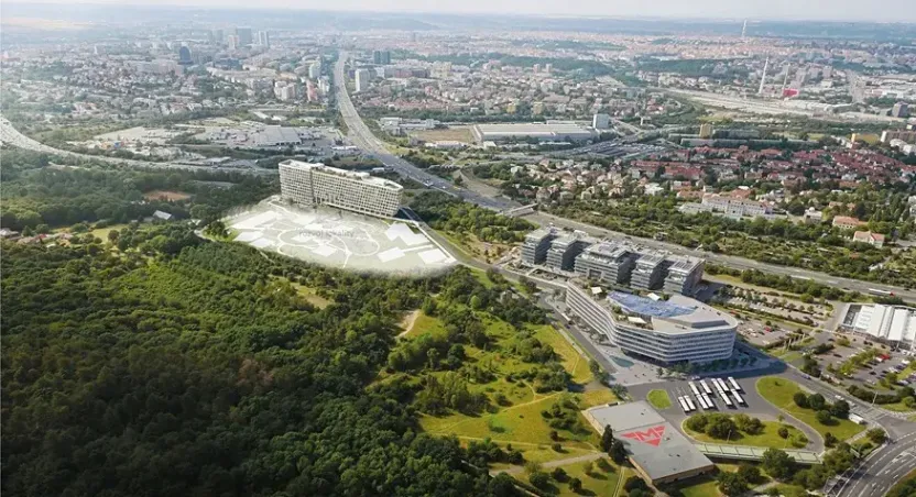 Pronájem kanceláře, Praha - Chodov, Tomíčkova, 33000 m2