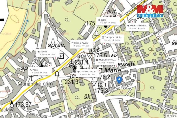 Pronájem bytu 1+kk, Brandýs nad Labem-Stará Boleslav - Stará Boleslav, Na dolíku, 30 m2