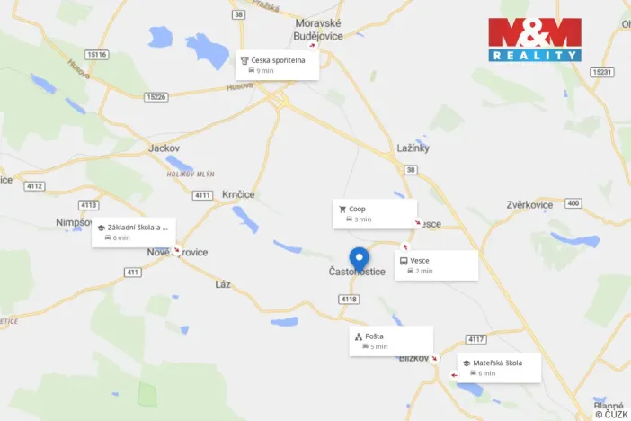 Prodej rodinného domu, Častohostice, 49 m2