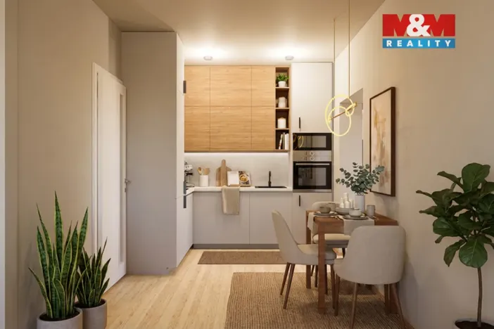 Prodej bytu 1+kk, Praha - Smíchov, Grafická, 41 m2