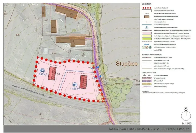 Prodej pozemku, Mezno - Stupčice, 2413 m2