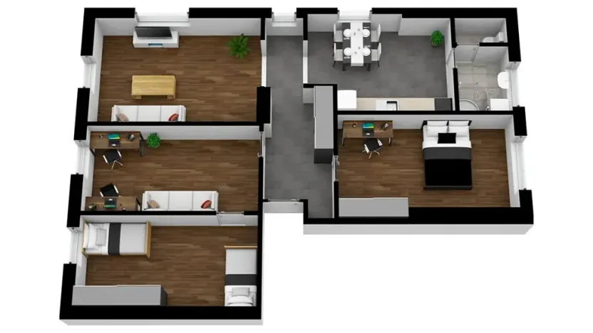 Prodej bytu 4+1, Doksy, Dalibora z Myšlína, 107 m2