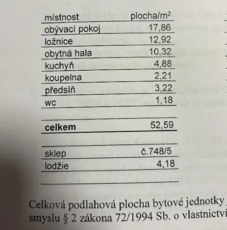 Prodej bytu 2+1, Praha - Čakovice, Vojáčkova, 57 m2