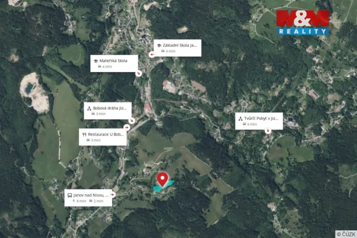 Prodej louky, Janov nad Nisou - Loučná nad Nisou, 6847 m2