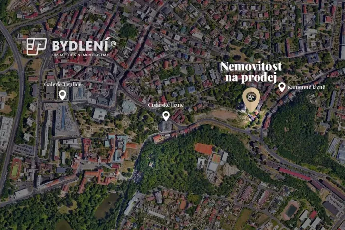 Prodej činžovního domu, Teplice, U Kamenných lázní, 388 m2