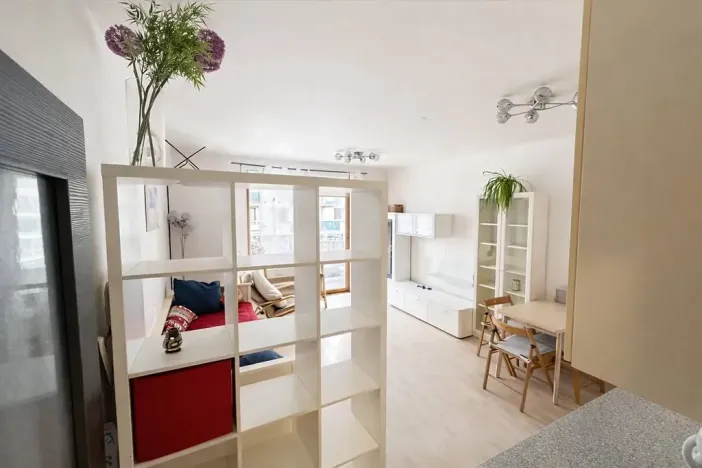 Pronájem bytu 1+kk, Praha - Hloubětín, Modrého, 34 m2