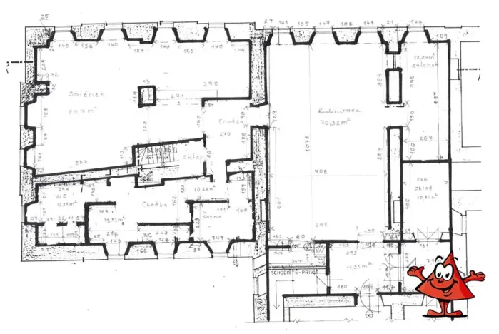 Pronájem restaurace, Dobříš, náměstí Svobody, 419 m2