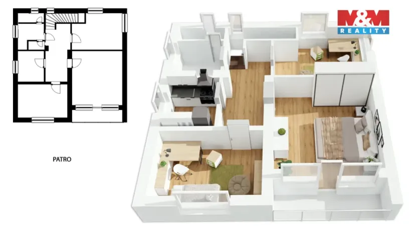 Prodej rodinného domu, Kluky, 149 m2