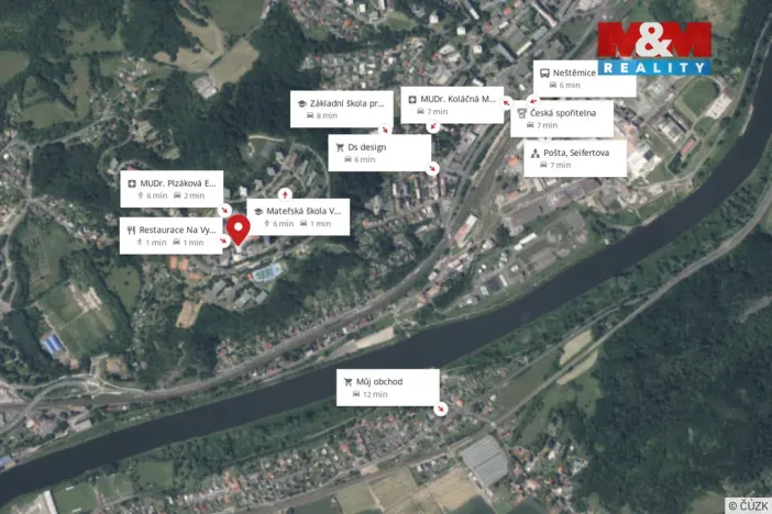 Prodej bytu 1+1, Ústí nad Labem - Krásné Březno, Rozcestí, 41 m2