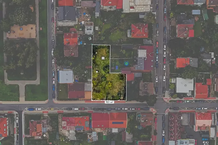 Prodej pozemku pro bydlení, Praha - Hloubětín, Mochovská, 901 m2