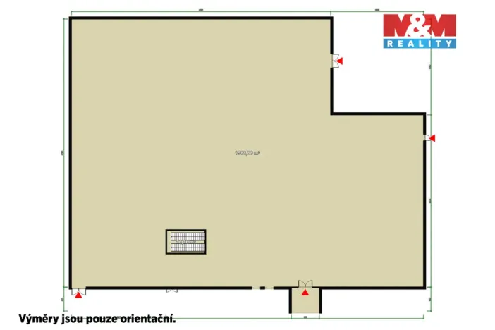 Pronájem obchodního prostoru, Plzeň - Východní Předměstí, Americká, 1603 m2