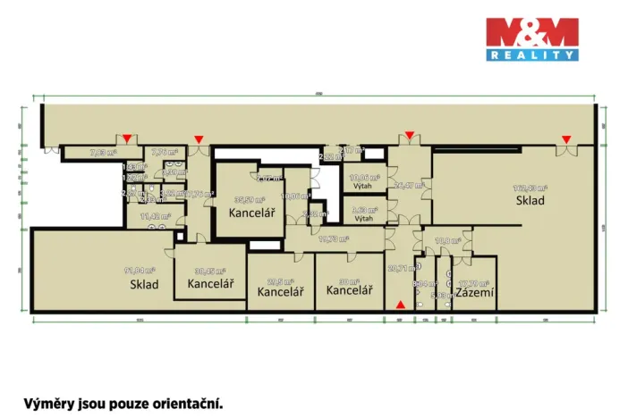 Pronájem obchodního prostoru, Plzeň - Východní Předměstí, Americká, 1603 m2