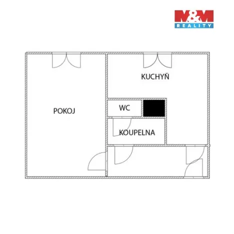 Prodej bytu 1+1, Ostrava - Poruba, Otakara Jeremiáše, 39 m2