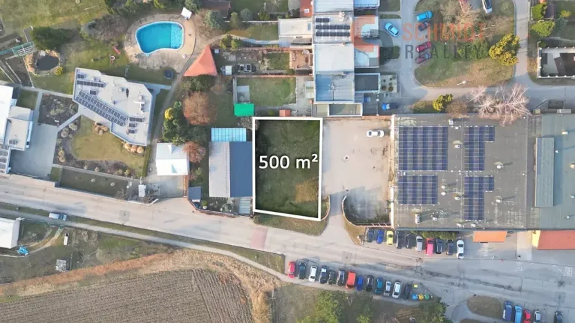 Pronájem komerčního pozemku, Břeclav, Nádražní, 500 m2