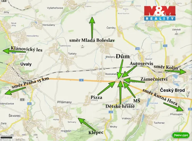 Prodej rodinného domu, Rostoklaty - Nová Ves II, 82 m2