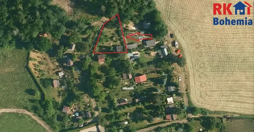 Prodej zahrady, Bradlec, Chudopleská, 634 m2