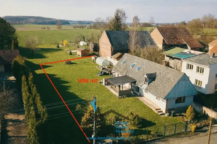 Prodej pozemku pro bydlení, Hněvčeves, 1006 m2