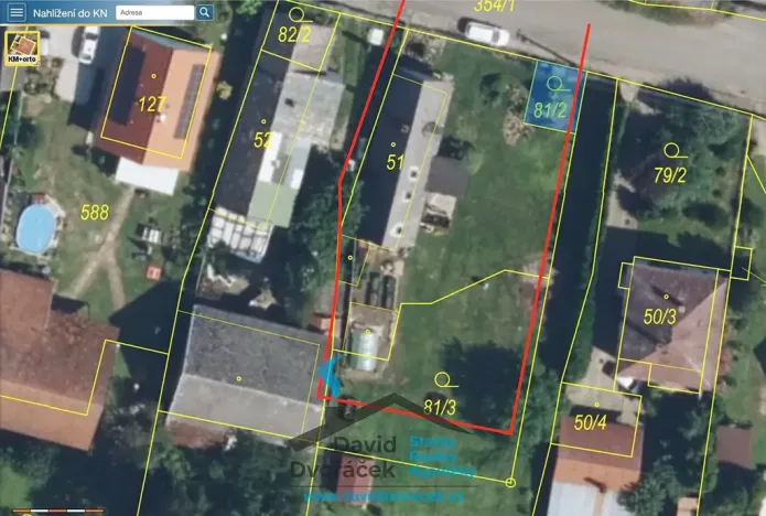 Prodej pozemku pro bydlení, Hněvčeves, 1006 m2