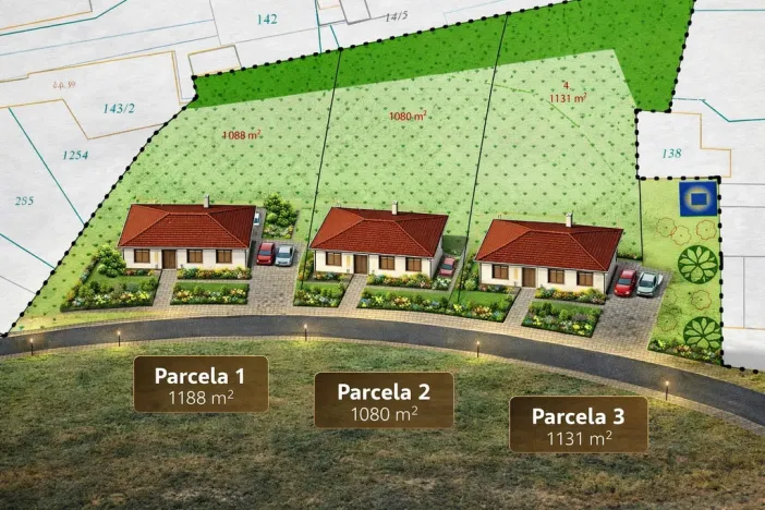 Prodej pozemku, Popovice, 4194 m2